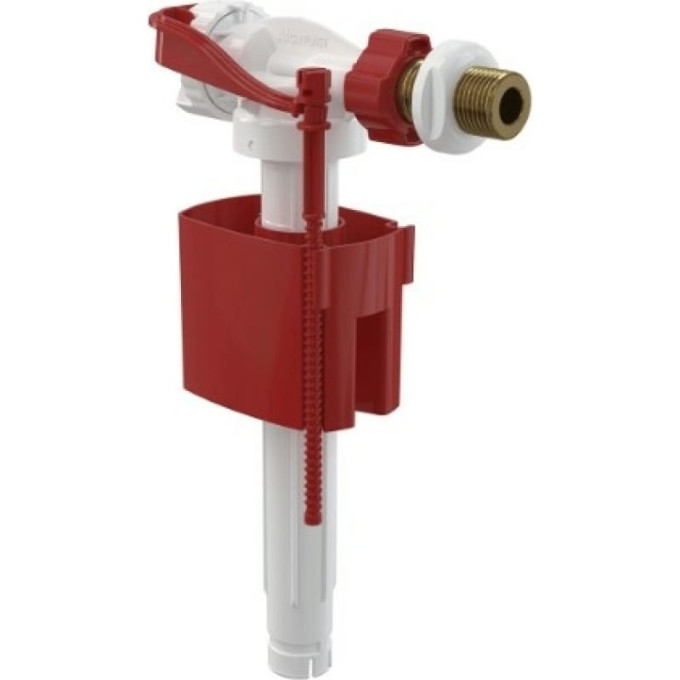 Впускной механизм ALCAPLAST с боковой подводкой для пластиковых бачков 3/8